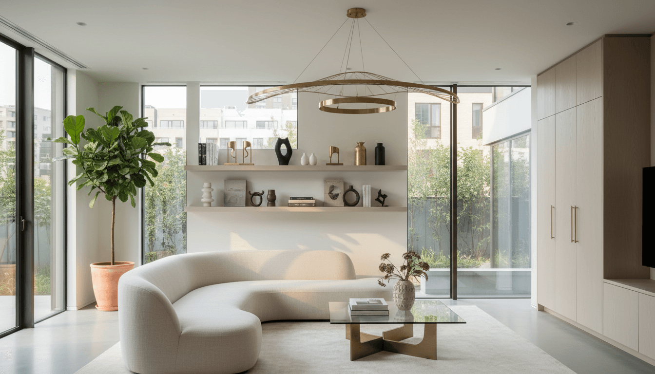 Stunning luxury home interior with natural light and premium finishes